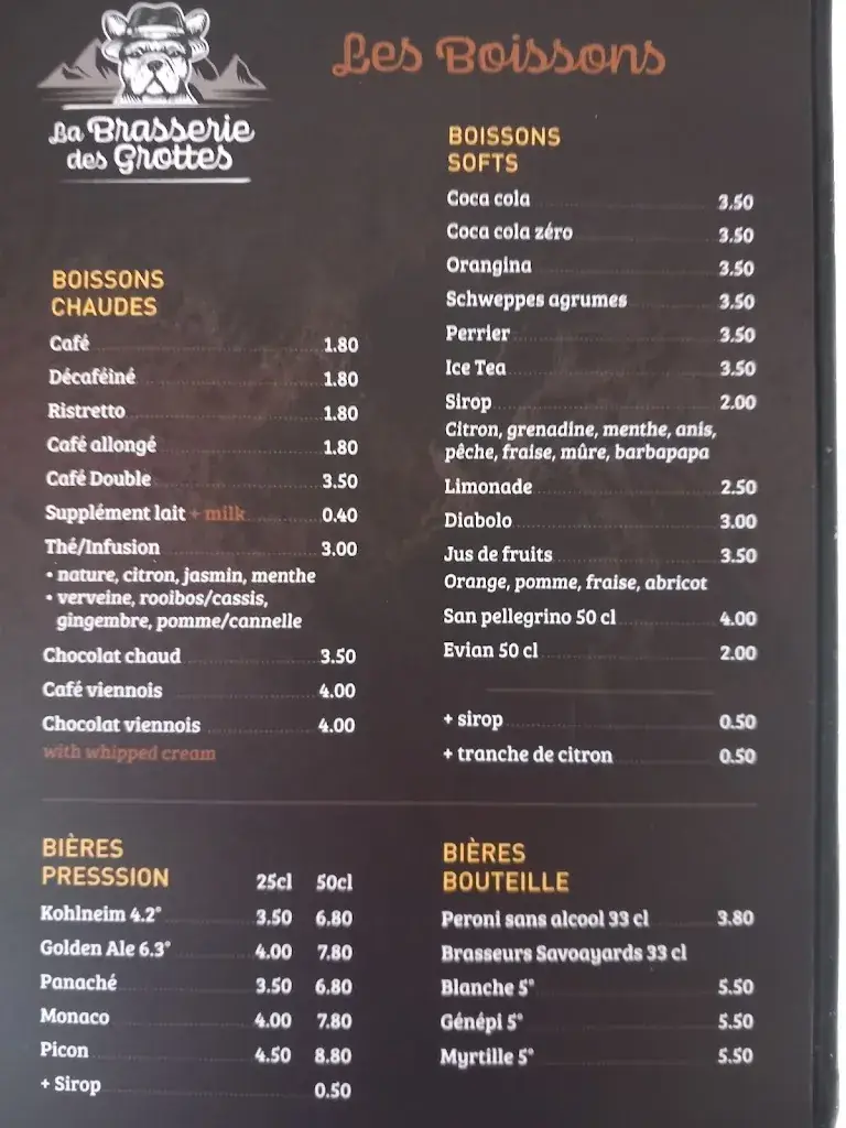 Menu_La Brasserie des Grottes_Faverges-Seythenex_imagen_3