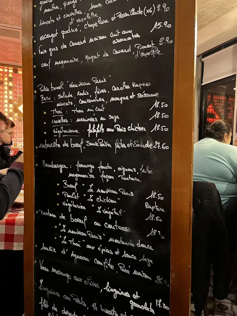 Menu_Le Nouveau Paris restaurant neuilly sur seine ile de la jatte_Neuilly-sur-Seine_image_1