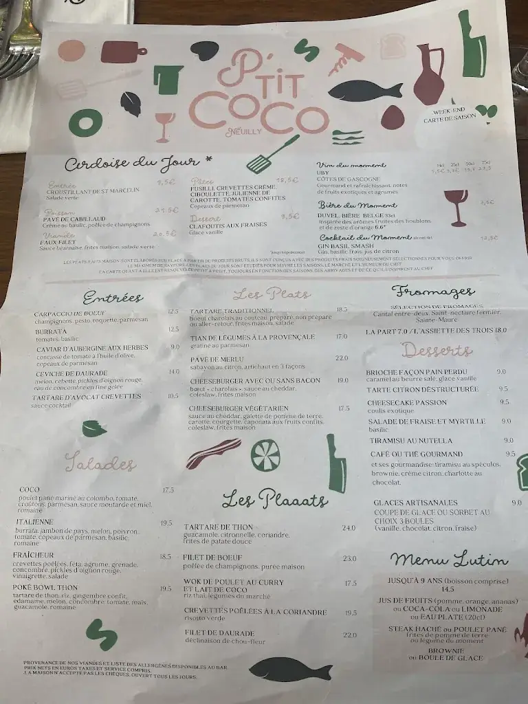 Menu_P'tit Coco Neuilly_Neuilly-sur-Seine_immagine_1