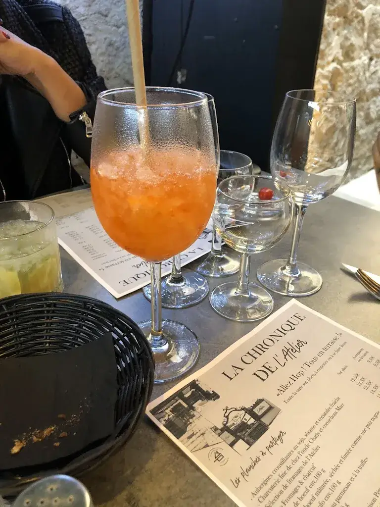 Menu_L'Atelier Restaurant_L'Isle-Adam_image_7