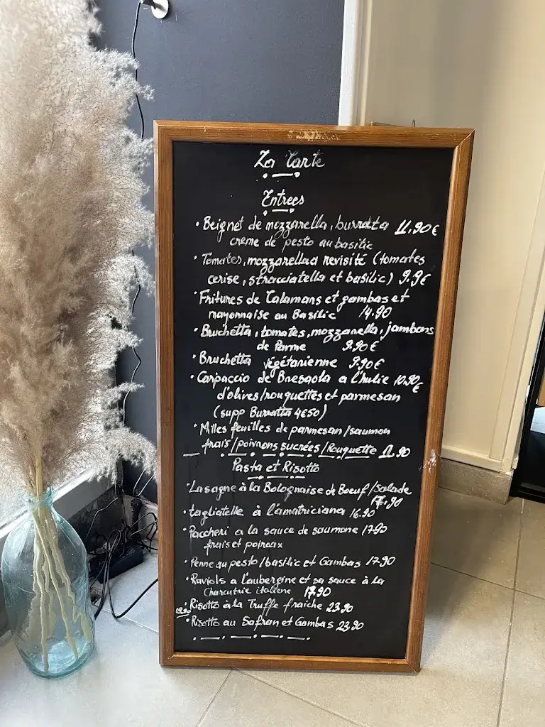Menu_LA BELLA VITA : RESTAURANT ITALIEN - SALLE DE RECEPTION_Pierrelaye_image_2