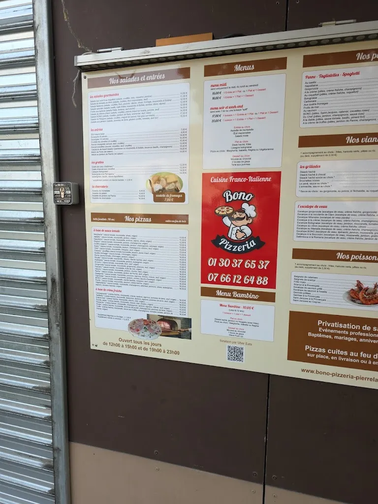 Menu_Bono Pizzeria_Pierrelaye_image_1