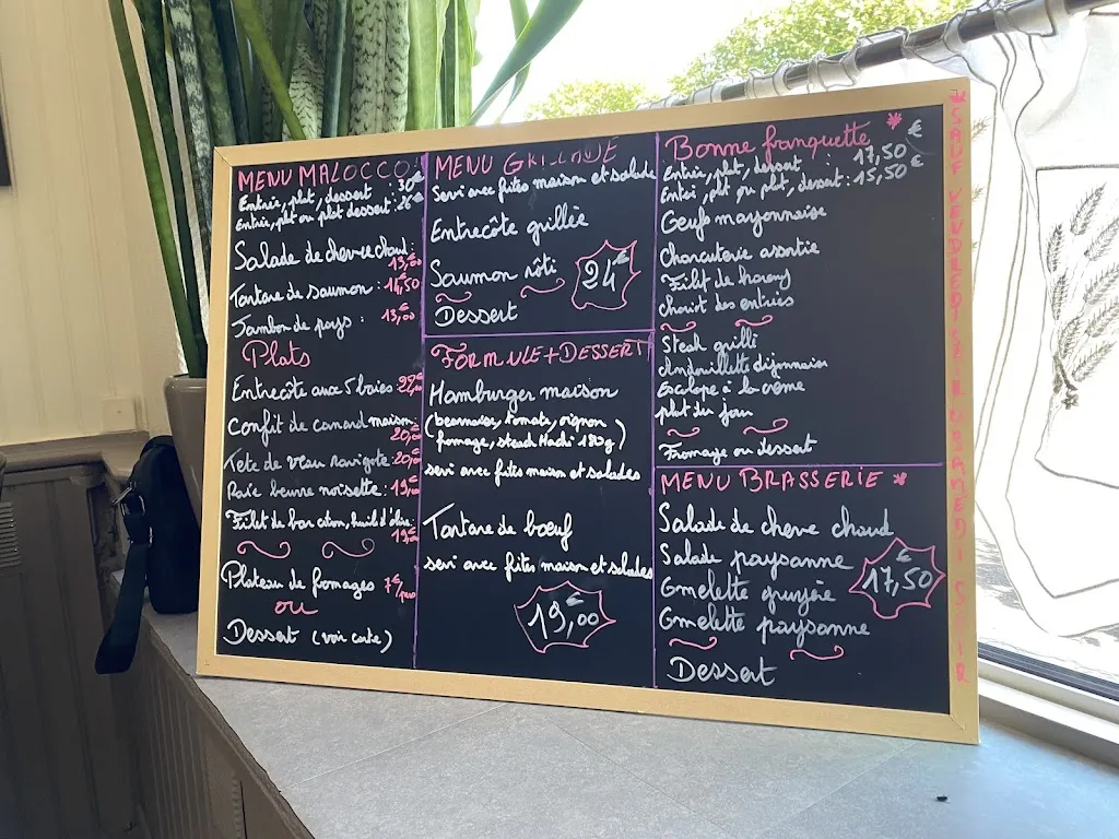 Menu_Restaurant Hôtel Malocco à Pontcarré_Pontcarré_image_2