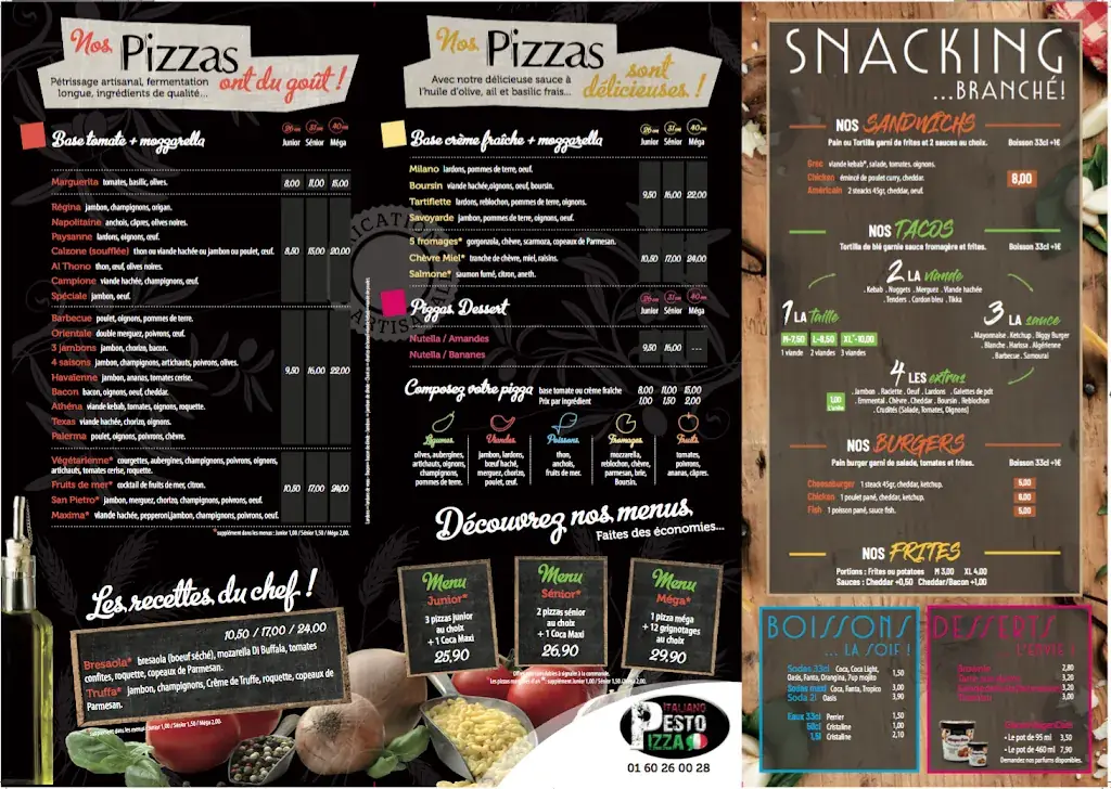 Menu_Italiano Pesto Pizza_Pontcarré_image_1