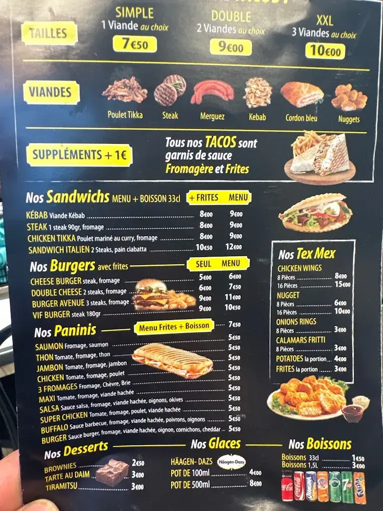 Menu_Pizza Avenue - Pizzeria à Porcheville_Porcheville_image_1