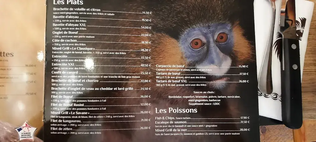 Menu_Le safari_Saint-Fargeau-Ponthierry_immagine_2
