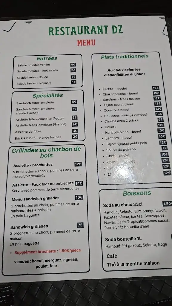 Menu_DZ Restaurant_Orly_image_3