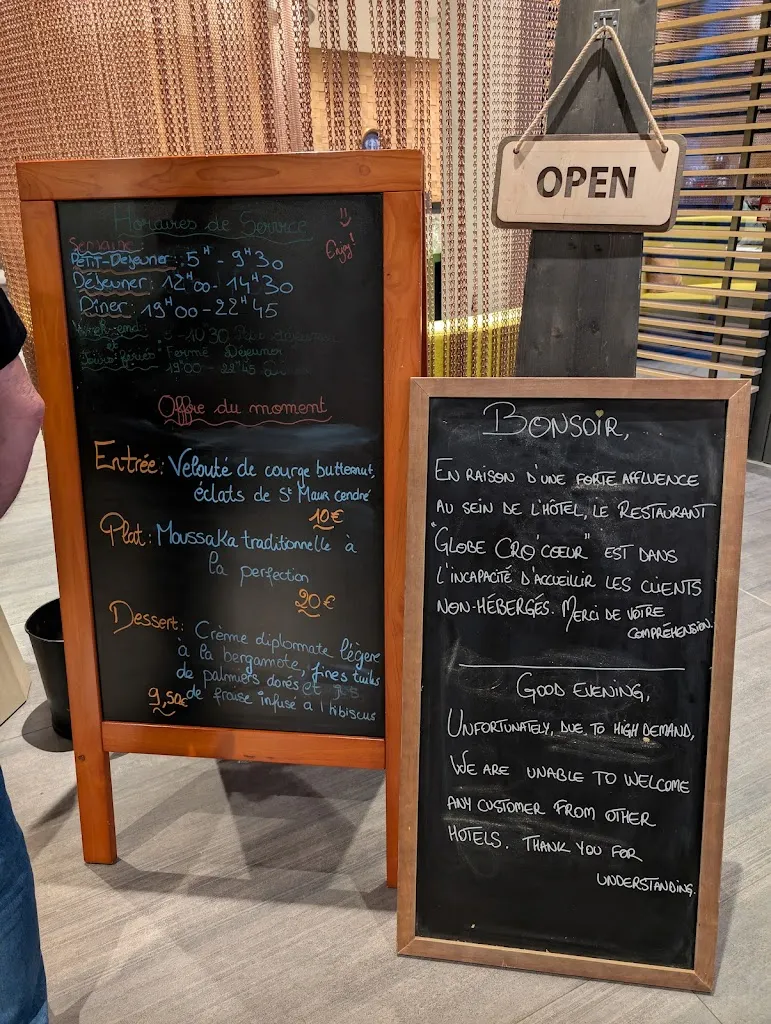 Menu_Globe Cro-Coeur_Orly_image_1