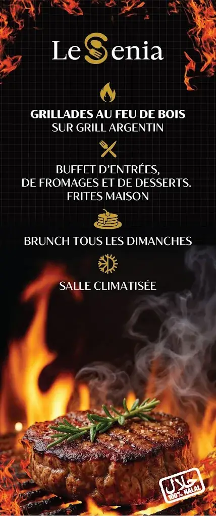 Menu_Restaurant le Sénia - Grillades au Feu de Bois 🔥_Orly_image_2