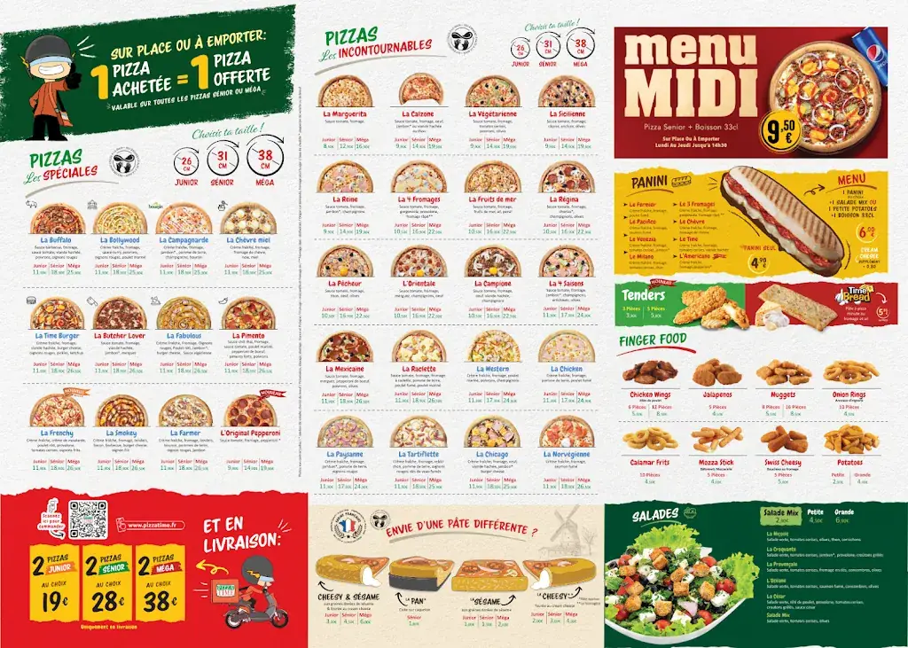Menu_Pizza Time Orly_Orly_image_1