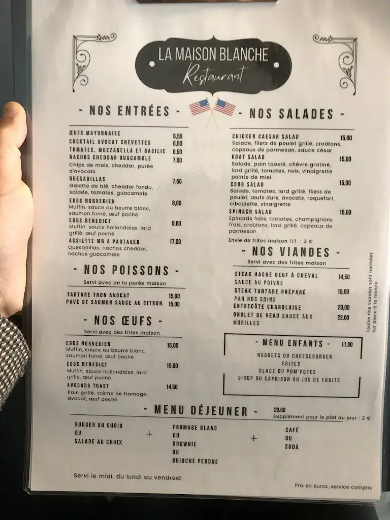 Menu_La Maison Blanche_Rambouillet_image_2