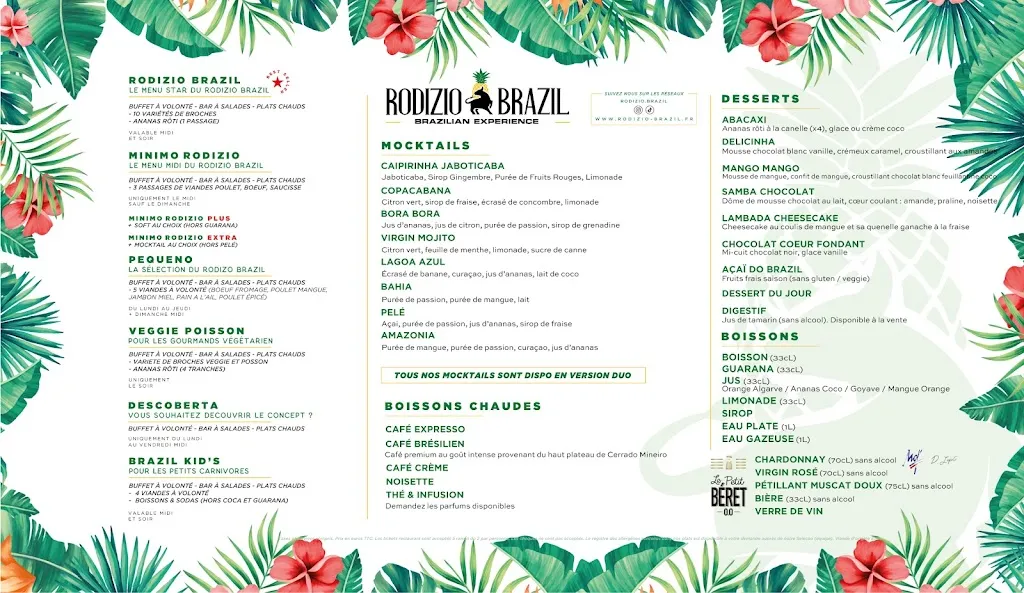 Menu_Rodizio Brazil - Noisy le sec_Noisy-le-Sec_image_1