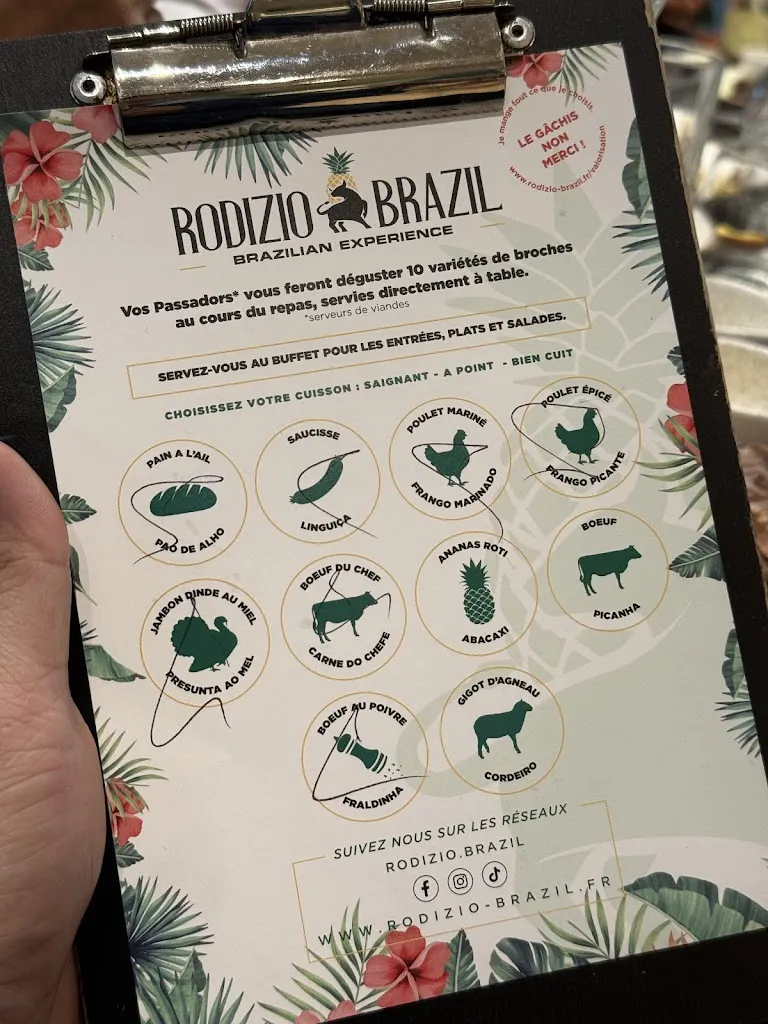 Menu_Rodizio Brazil - Noisy le sec_Noisy-le-Sec_image_2
