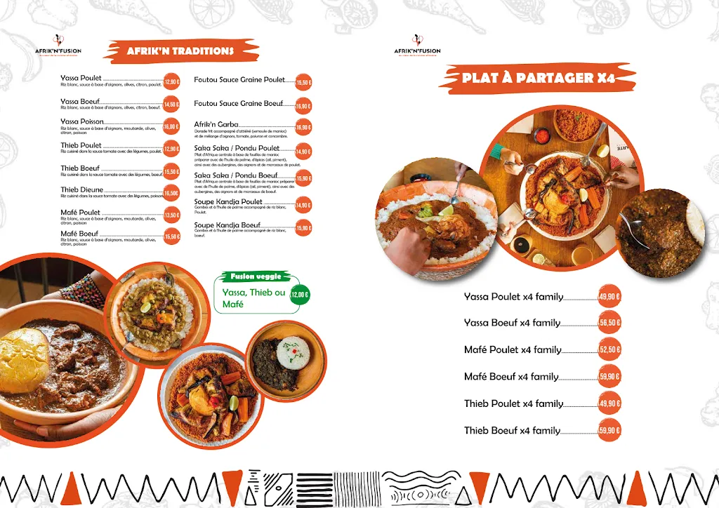 Menu_Afrik’n’Fusion Noisy-le-Sec_Noisy-le-Sec_image_4