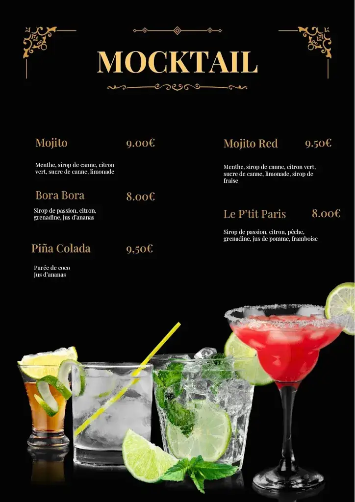 Menu_LE P’TIT PARIS_Noisy-le-Sec_image_4