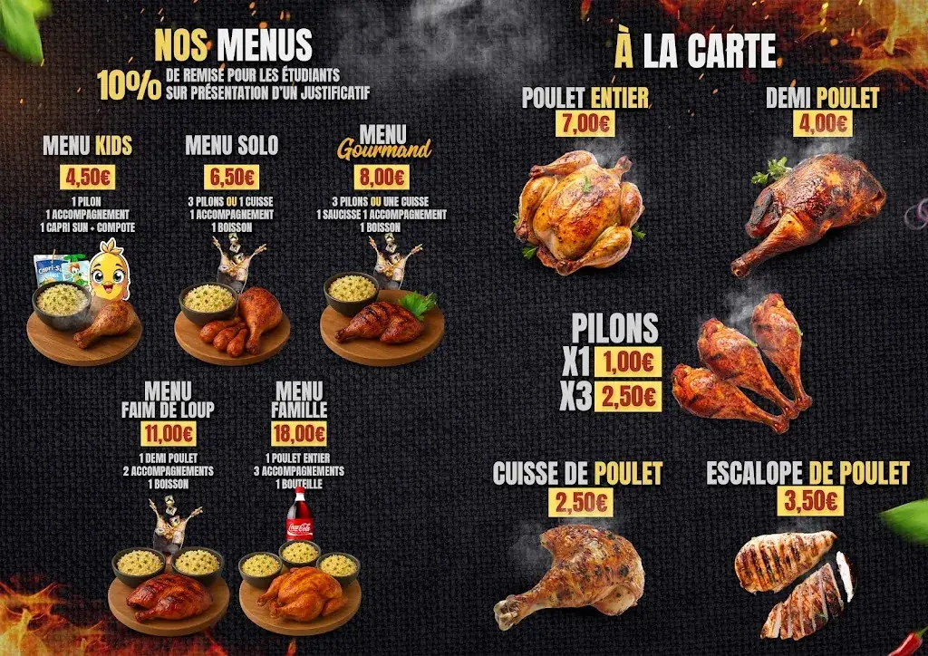 Menu_Poulet & co_Noisy-le-Sec_image_2