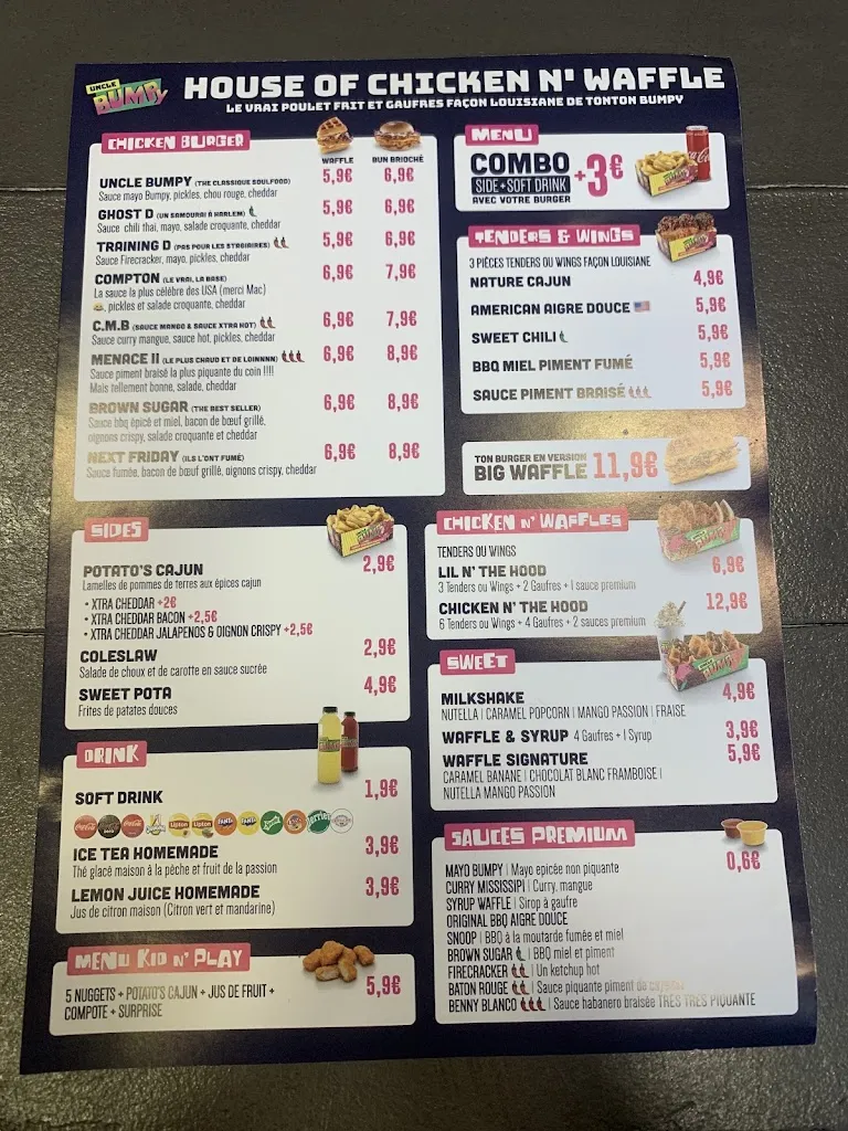 Menu_UNCLE BUMPY NOISY LE SEC_Noisy-le-Sec_image_3