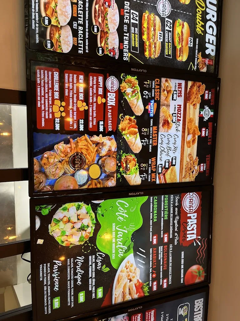 Menu_The Corner_Noisy-le-Sec_image_2