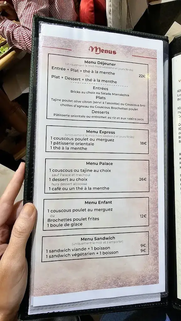 Menu_Le Palace_Puteaux_image_3