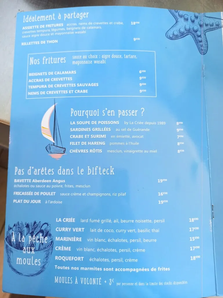 Menu_La Criée Nanterre_Nanterre_image_1