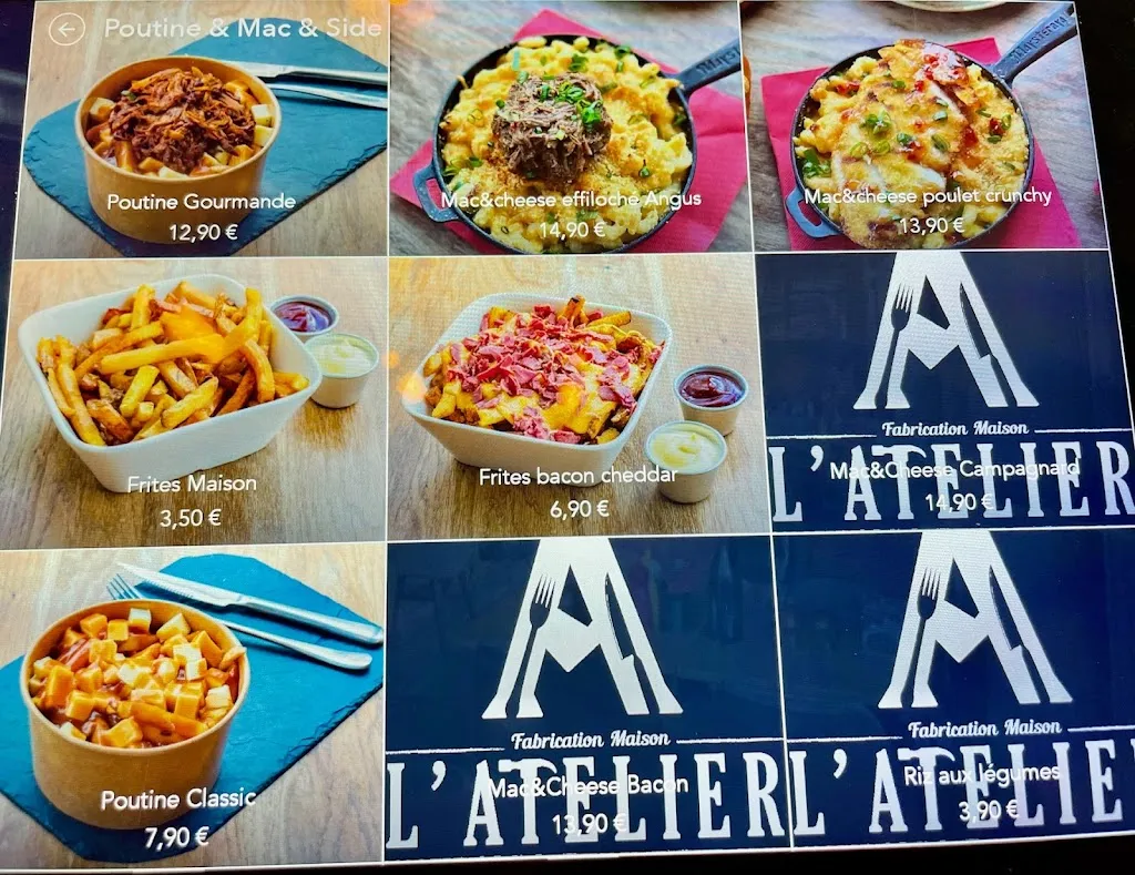 Menu_L'Atelier sur la Braise - Steakhouse et pizzeria feu de bois - Nanterre_Nanterre_image_3