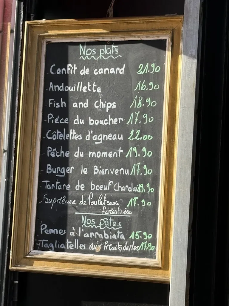Menu_LE BIENVENU_Nanterre_image_1