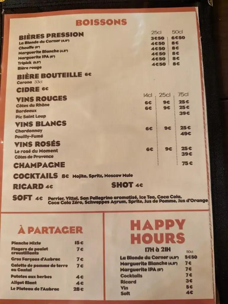 Menu_Aubrac Corner La Defense Arena_Nanterre_image_4