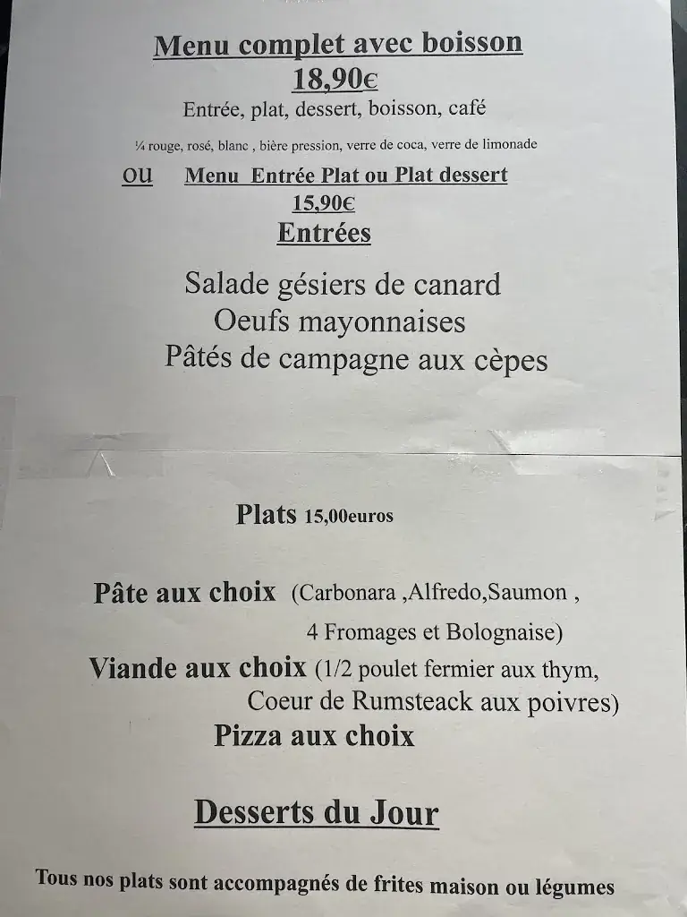 Menu_Capri restaurant italien_Nanterre_image_1