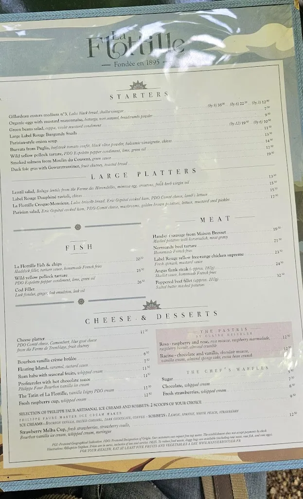 Menu_La Flottille_Versailles_image_1