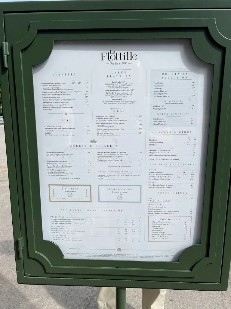 Menu_La Flottille_Versailles_image_3