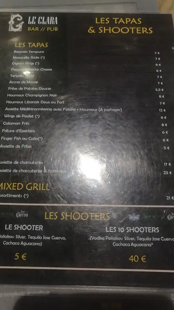 Menu_Clara Pub_Plaisir_image_2