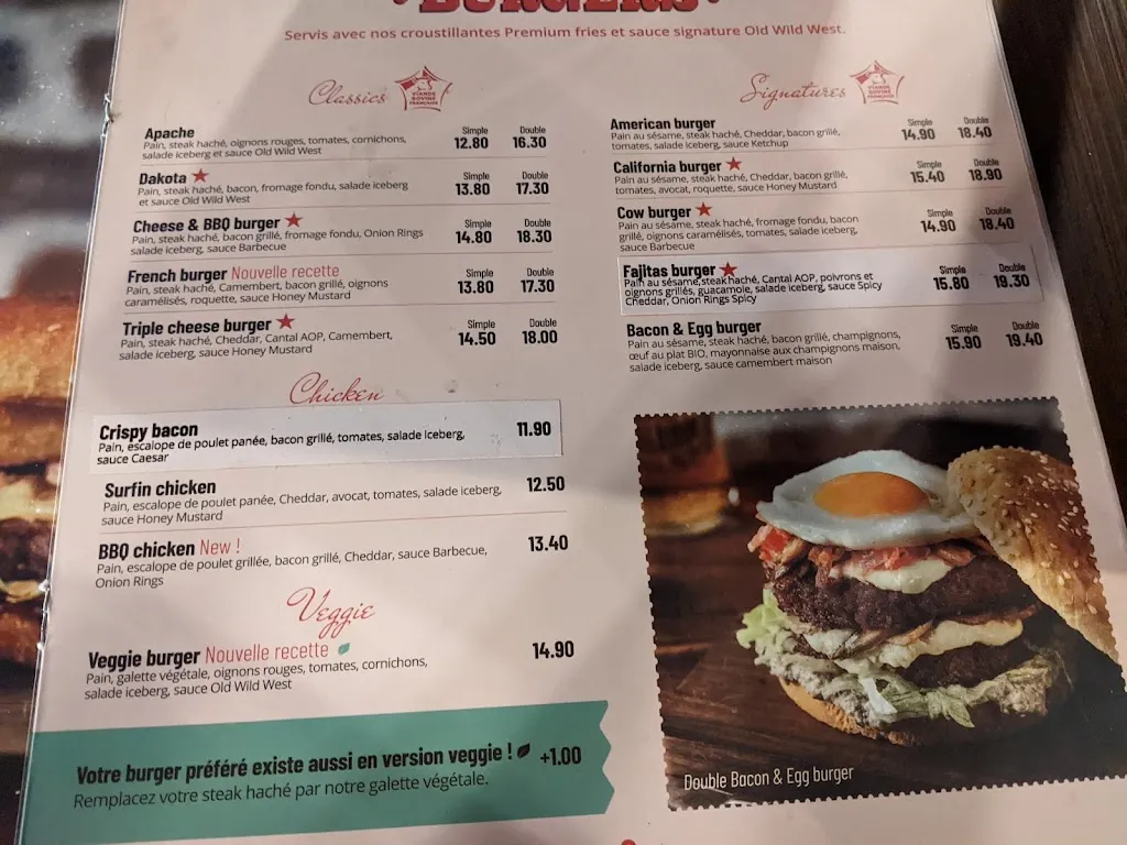 Menu_Old Wild West_Plaisir_image_2