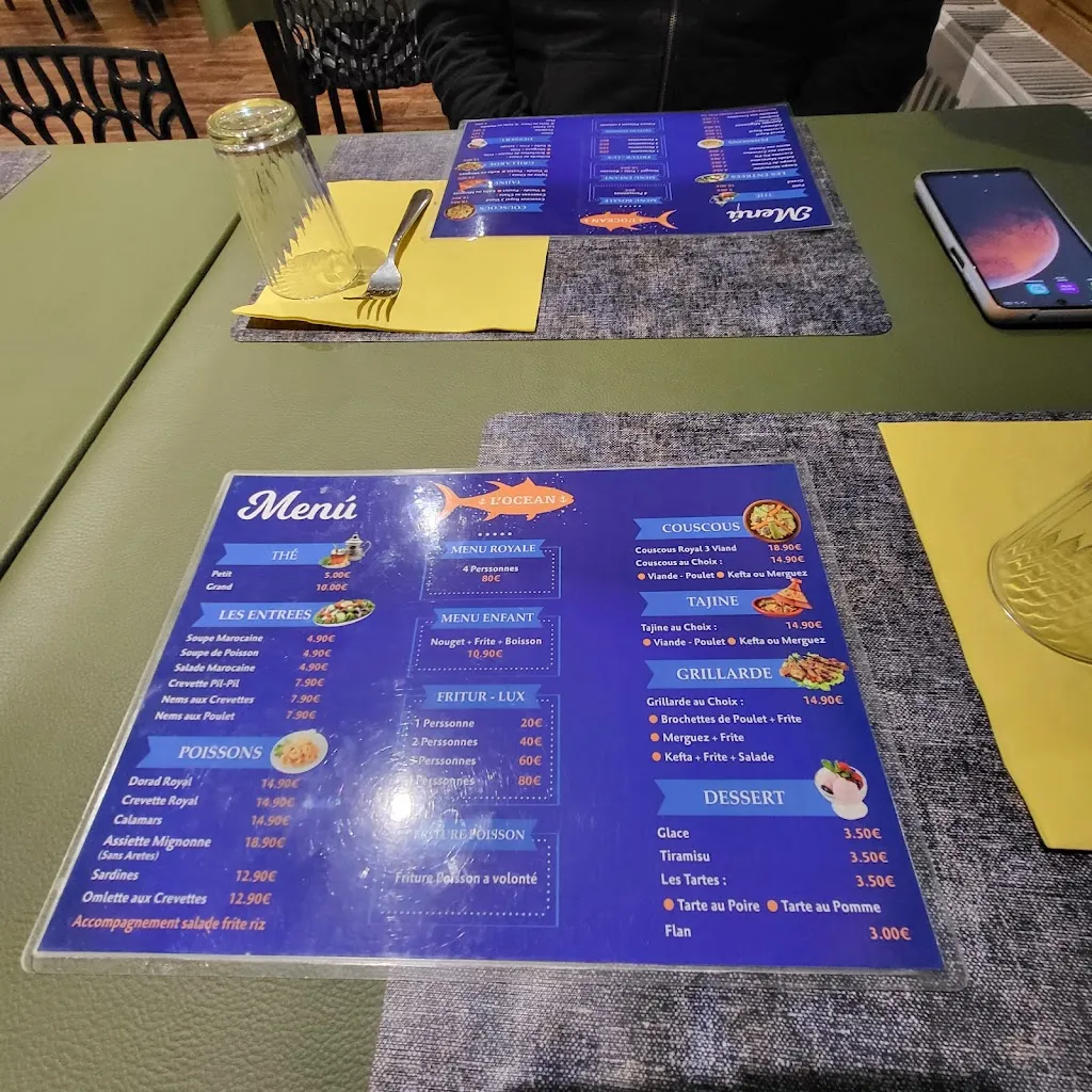 Menu_L'Océan – Ris-Orangis_Ris-Orangis_image_1