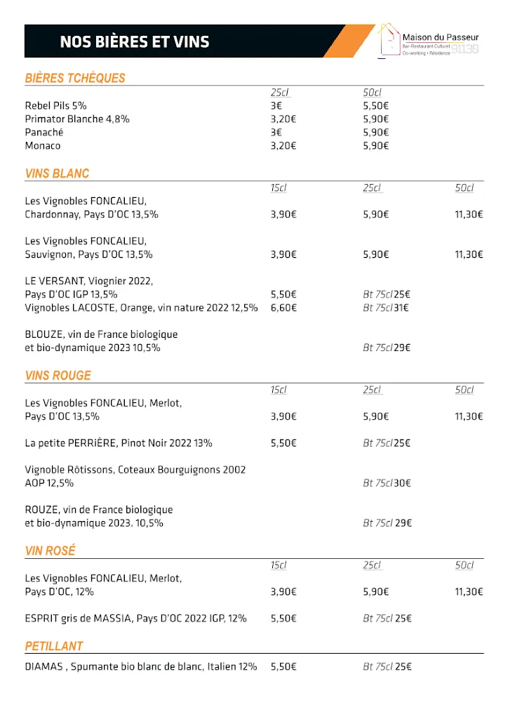 Menu_La Maison du Passeur_Ris-Orangis_image_2