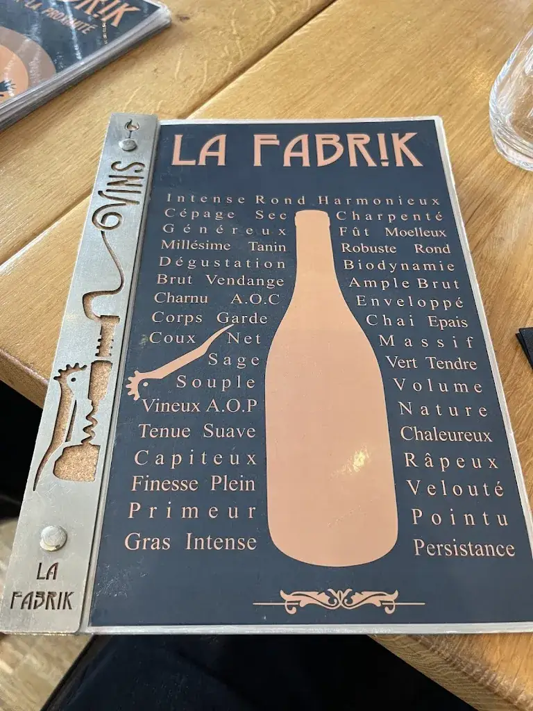 Menu_LA FABRIK - Restaurant à Évian-les-Bains_Évian-les-Bains_image_2