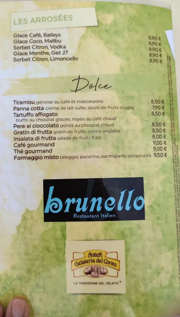 Menu_Brunello Restaurant Italien Pantin_Pantin_image_3