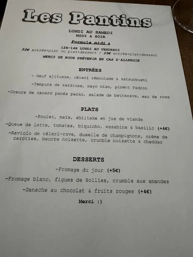 Menu_Les Pantins_Pantin_image_1