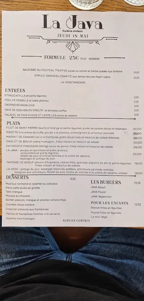 Menu_La Java_Pantin_image_4
