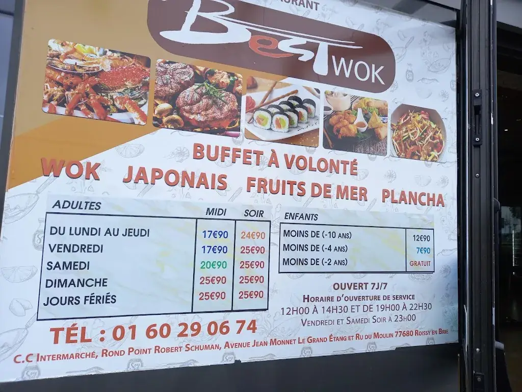 Menu_Best Wok - Restaurant à volonté_Roissy-en-Brie_imagen_4