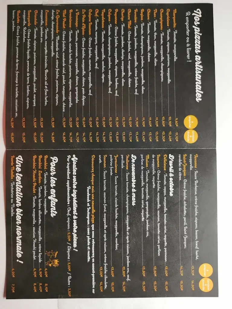 Menu_La Louanessa_Roissy-en-Brie_image_1