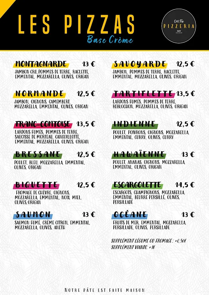 Menü_Pizzeria Chez Flo - Sagy_Sagy_Bild_3