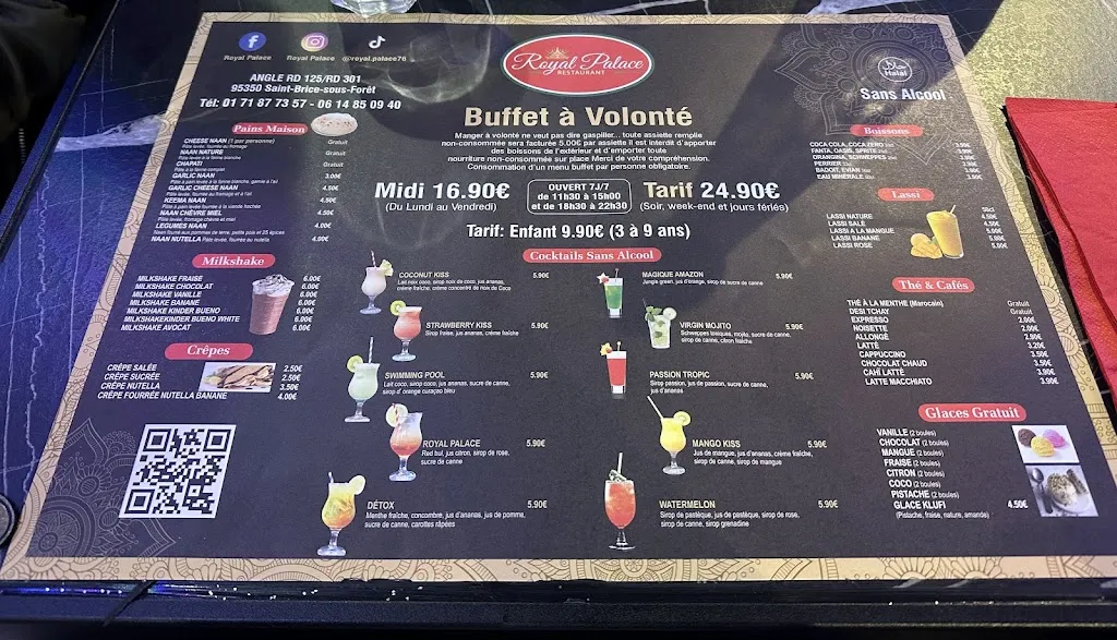 Menu_La Criée Saint Brice sous forêt_Saint-Brice-sous-Forêt_immagine_1