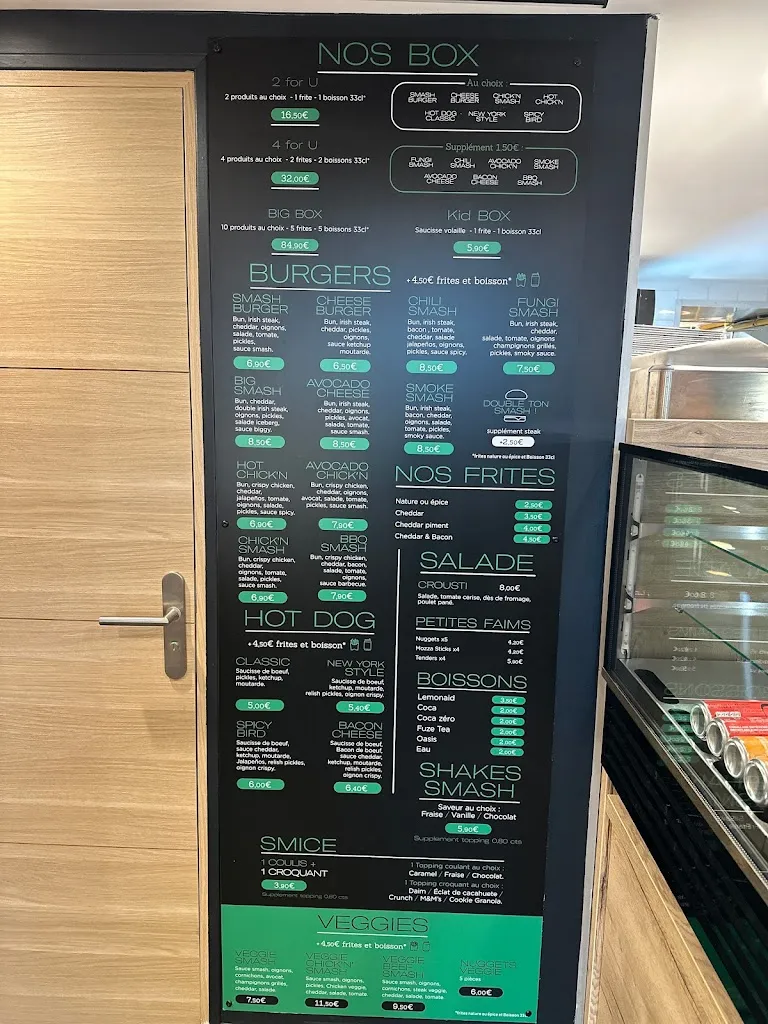 Menu_SMASH SMASH 78 BURGER I Saint-Germain en Laye_Saint-Germain-en-Laye_image_1