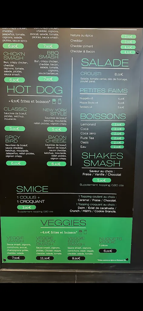 Menu_SMASH SMASH 78 BURGER I Saint-Germain en Laye_Saint-Germain-en-Laye_image_2