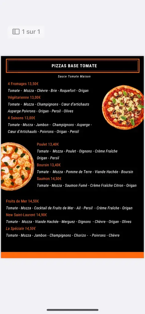 Menu_New St-Laurent_Saint-Chéron_image_1