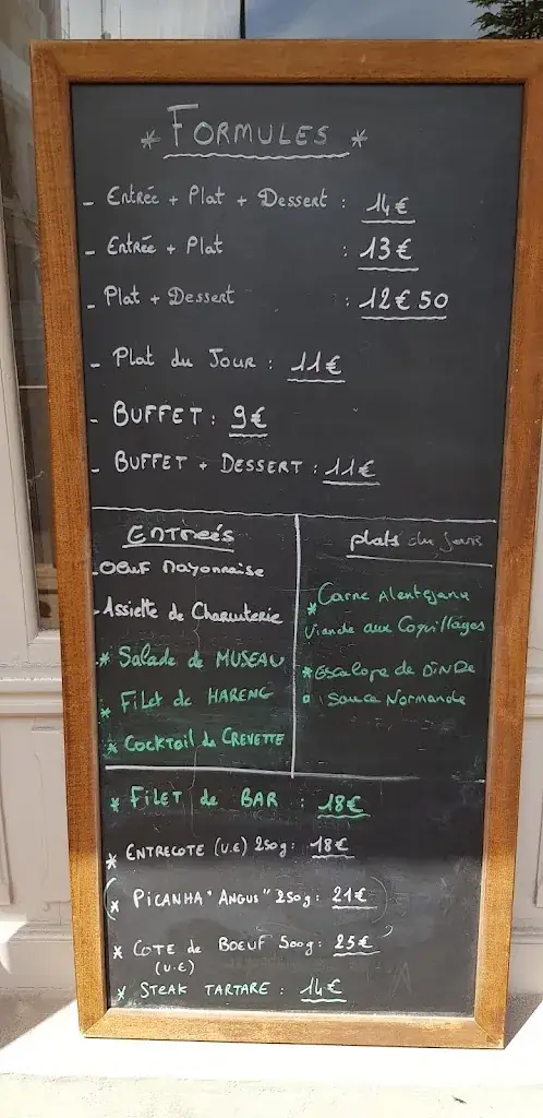 Menu_L'Auberge de la Passerelle_Saint-Cloud_image_2