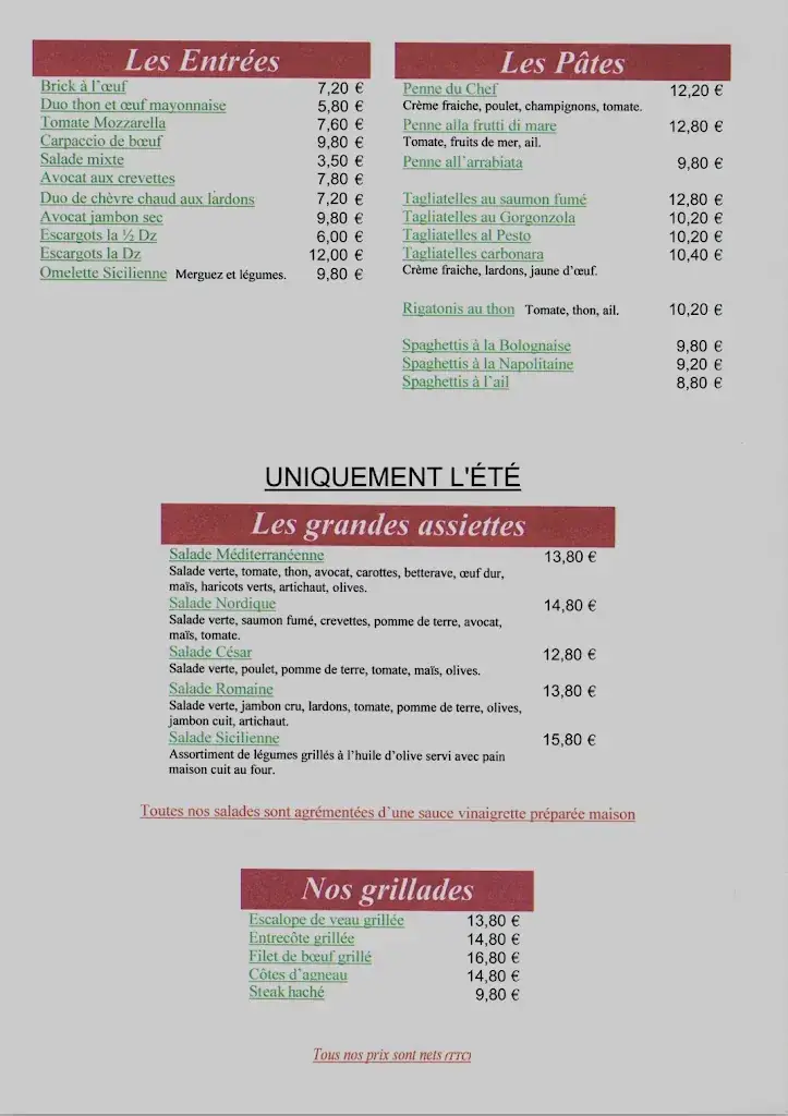 Menu_La Méditerranée_Romainville_image_3