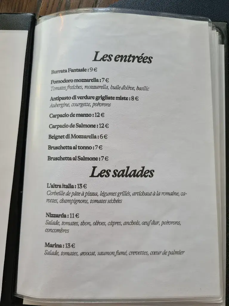 Menu_L’ Altra Italia_Romainville_image_3