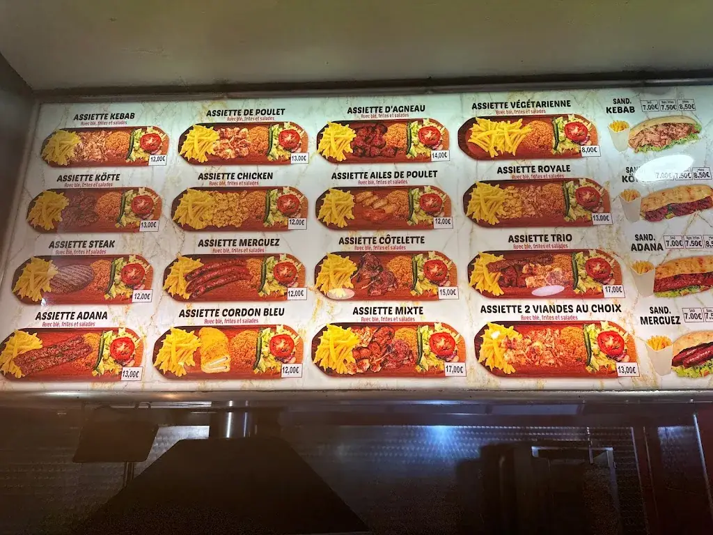 Menu_Kozz Grill chez bilal_Romainville_image_2