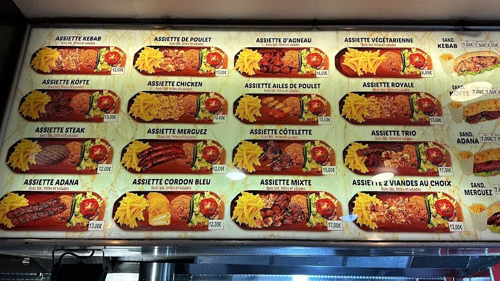 Menu_Kozz Grill chez bilal_Romainville_image_3